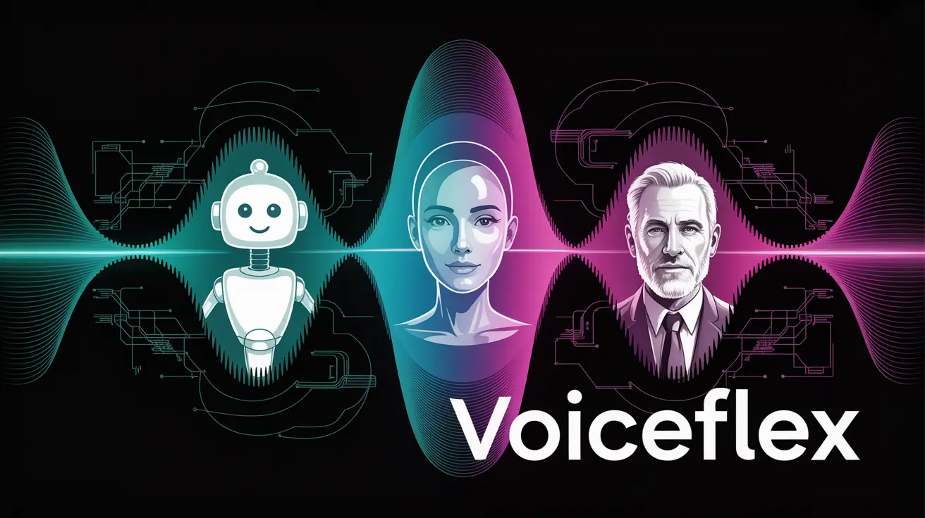 Waveform morphing between different voice avatars to illustrate voice cloning flexibility