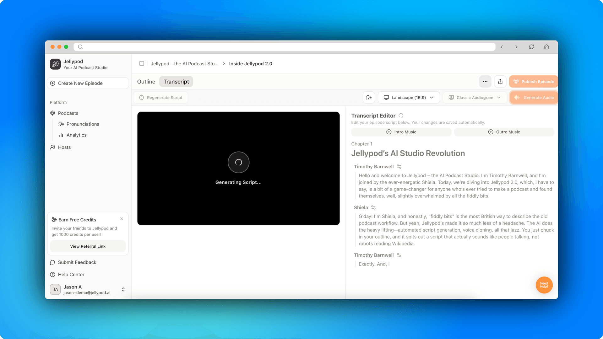 Turbo Transcript Generation: Speed, Accuracy, and a bit of Magic