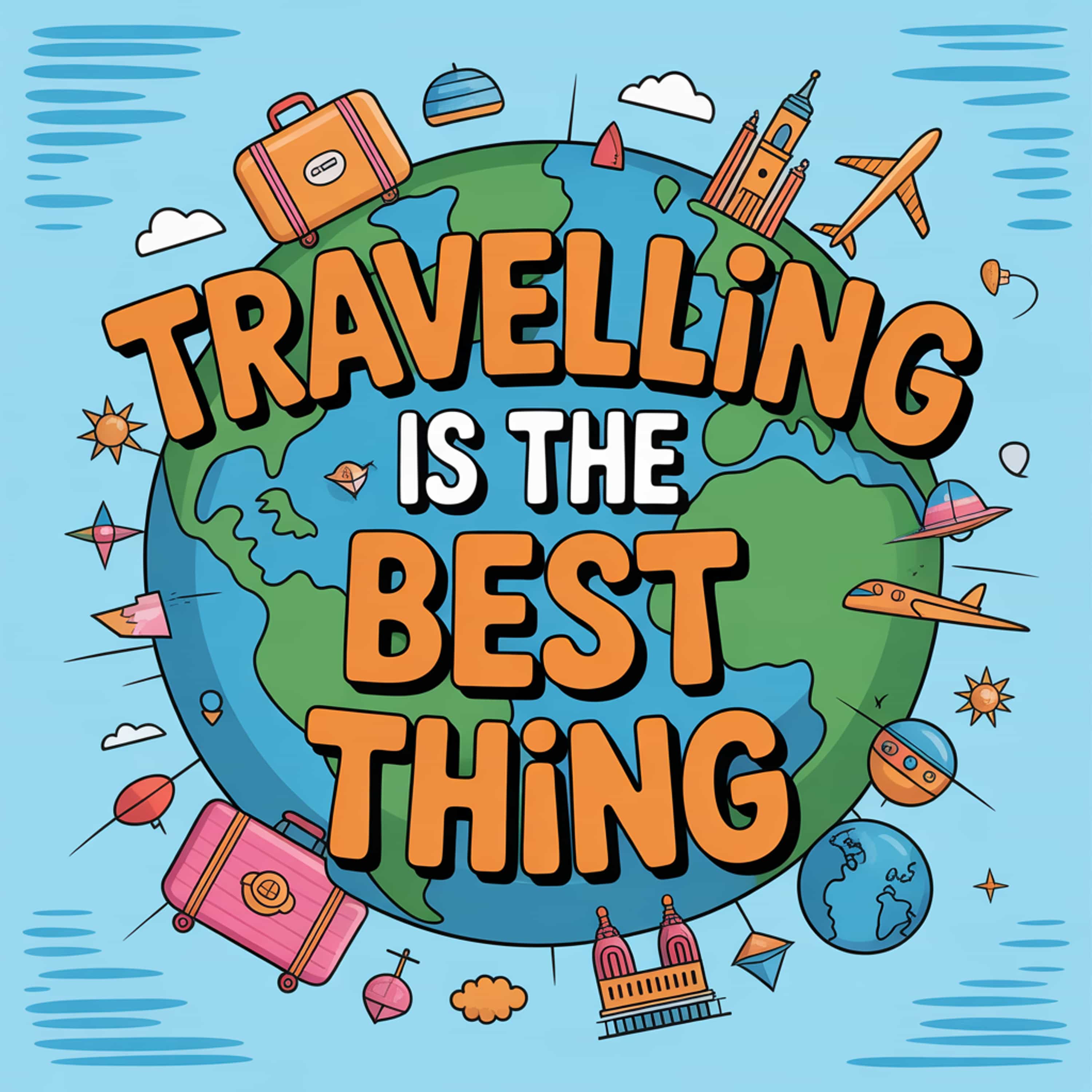 travelling is the best thing